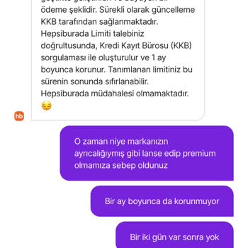 Hepsiburada Premium Üyeliği Ve Sıfırlanan Limit Sorunu