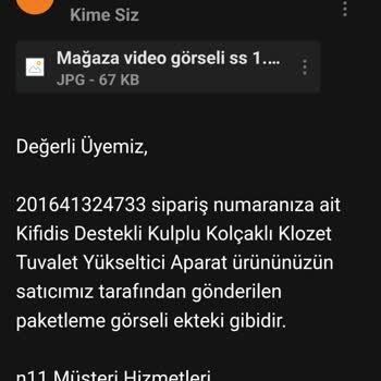 N11'den Aldığım Ürünün Hijyenik Güvenliği Ve İade Sorunu
