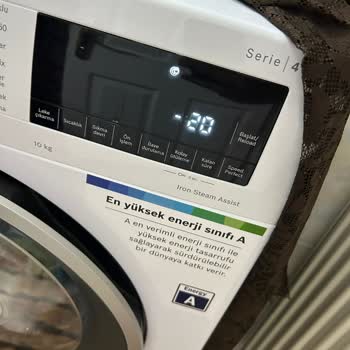 Bosch Çamaşır Makinesi Duvarlara Çarpıyor Ve Gürültü Yapıyor