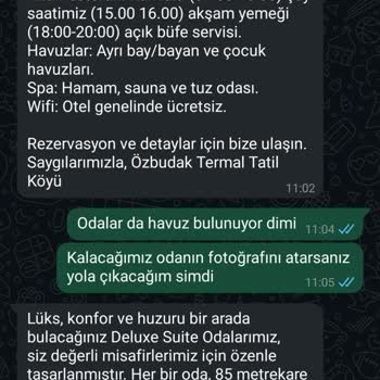 Özbudak Termal'de Beklenmedik Fiyat Artışı Ve Çözüm Eksikliği