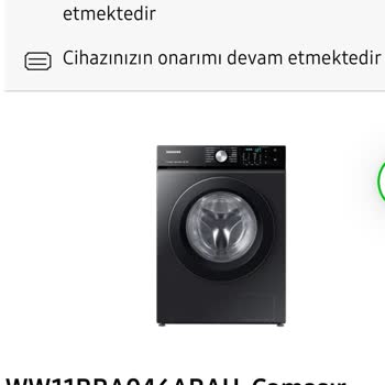 Yeni Alınan Çamaşır Makinesinin Arızası Ve İade Sorunu