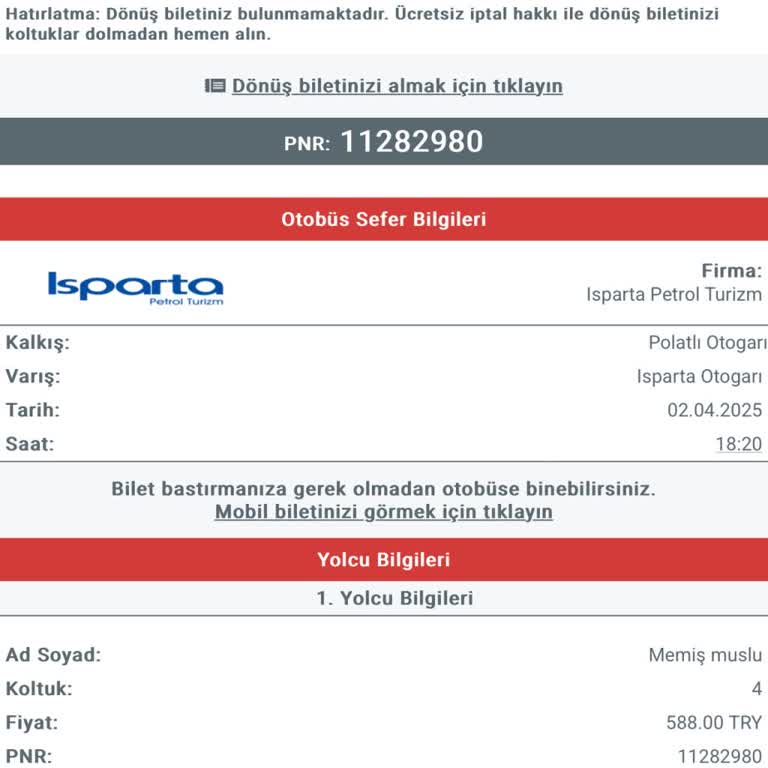 Obilet'te İptal Edilemeyen Bilet Ve Kupon Şoku