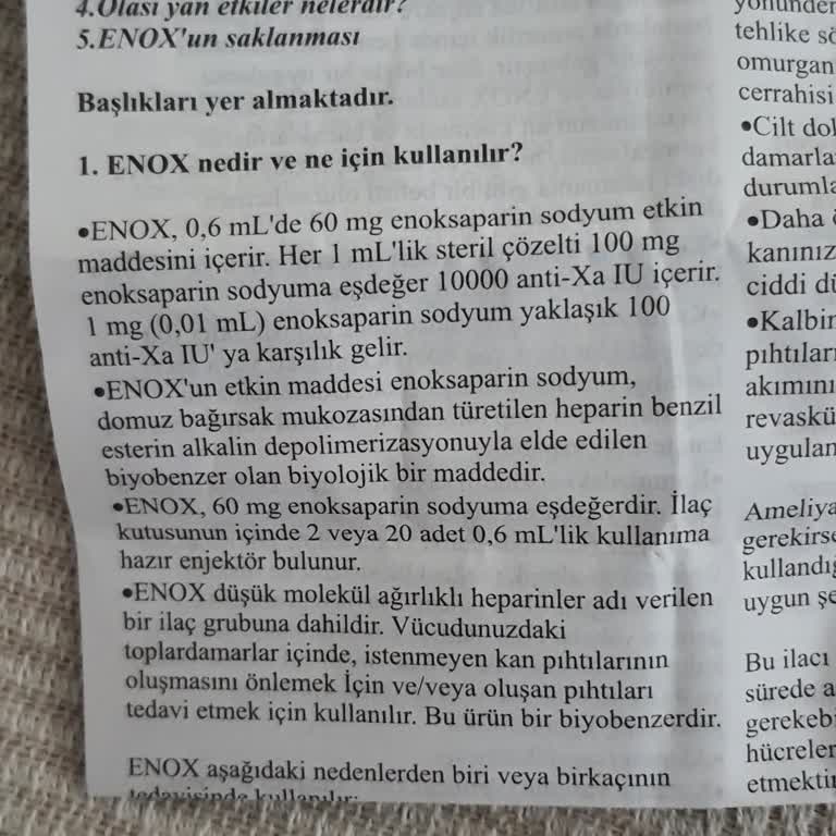İlaç İçeriği Hakkında Yetersiz Bilgilendirme