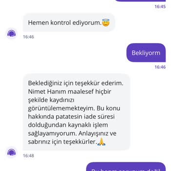 Getir'den Gelen Hayal Kırıklığı: Çürük Patatesler