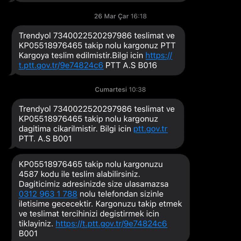 Teslim Edilmemiş Kargo İçin Yanıltıcı Teslimat Bilgisi