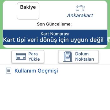 Ego Genel Müdürlüğü Kart Veri Dönüş Hatası Ve Geçmiş Bilgi Erişimi Sorunu