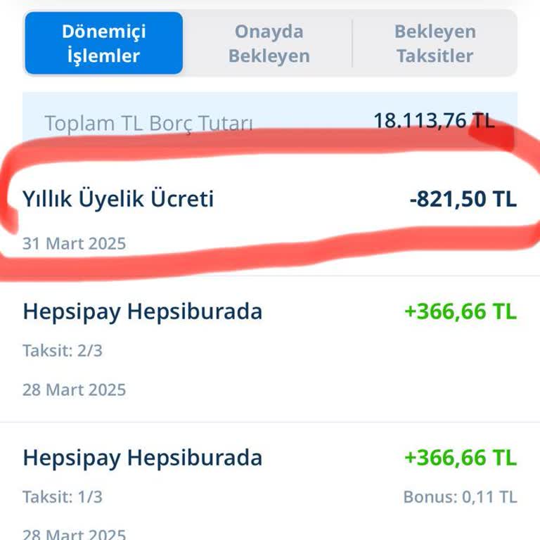 Yıllık Kart Ücreti İadesi Talebi Ve Tüketici Hakları