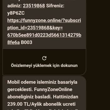 İzinsiz Mobil Ödeme Ve Yüksek Fatura Şikayeti