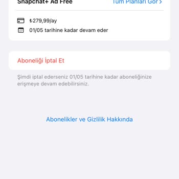 Snapchat Plus Üyeliği Sonrası Hesap Kilitlenmesi