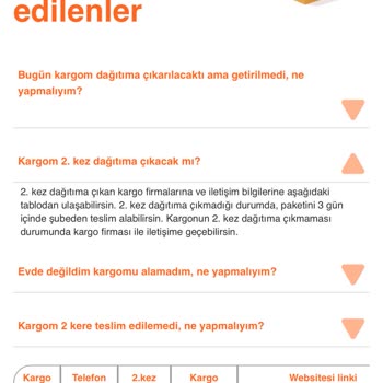 Kargo Teslimatında İletişim Eksikliği Ve İade Sorunu