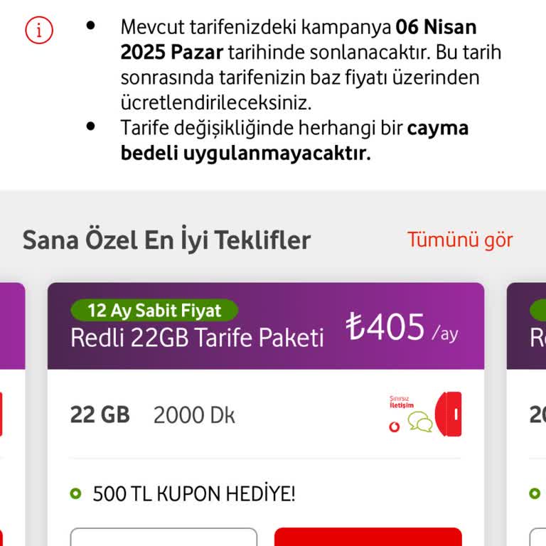 Vodafone'dan Fahiş Fiyat Artışı: Tüketici Hakları İhlali