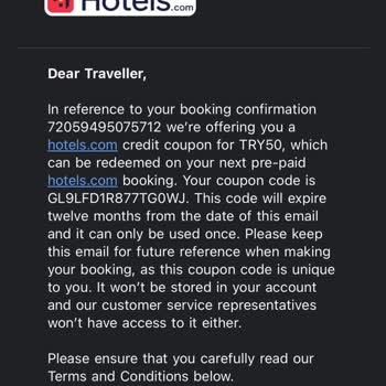 Hotels.com Rezervasyon Sorunu Ve Yetersiz Müşteri Hizmeti