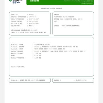 Paybull Hesabına Yatırılan Paranın İadesi Talebi