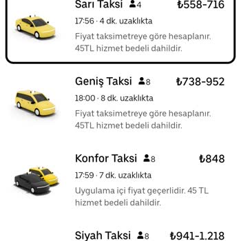 Yanıltıcı Ücret Bilgilendirmesiyle Uber Hayal Kırıklığı