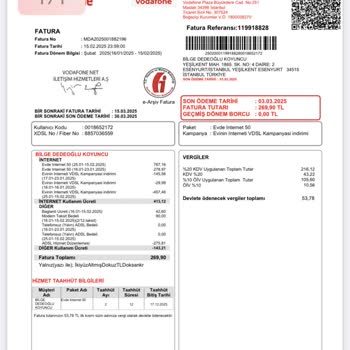 Vodafone'da İndirim Onayı Sorunu Ve Yükselen Faturalar