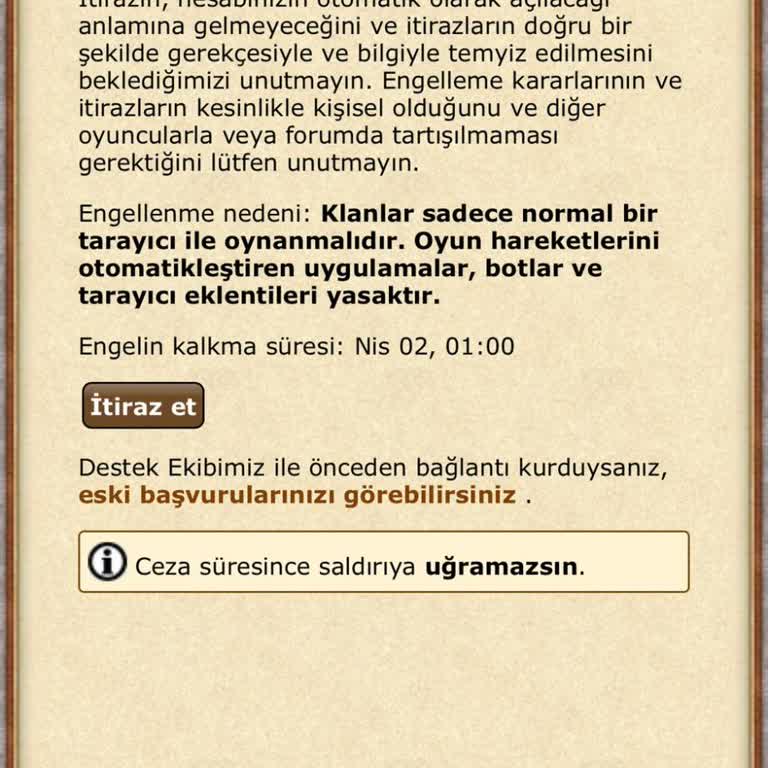 Keyfi Ban Cezaları Ve Haksızlıklar Oyunu