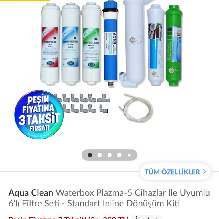 Waterbox Filtre Değişiminde Şaşırtıcı Fiyat Farkı