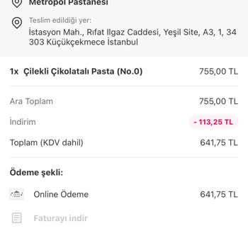 Doğum Günü Hayal Kırıklığı: Teslim Edilmeyen Pasta Ve İlgisiz Müşteri Hizmetleri