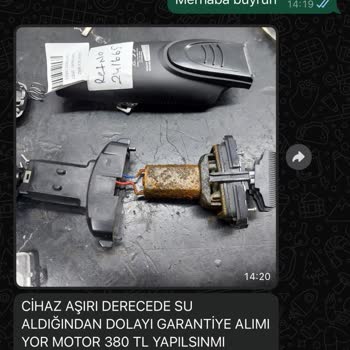 Goldmaster Tıraş Makinesi: Islak Kullanımda Hayal Kırıklığı