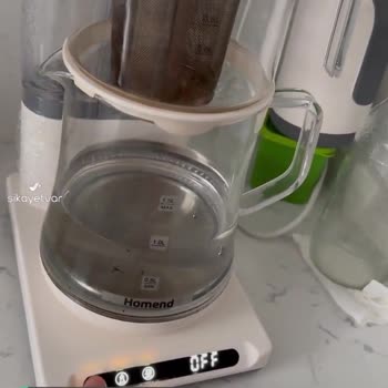 Homend Çay Makinesi Sesi Çıkmıyor