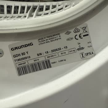Çelik Tambur Kırılması: Grundig Kurutma Makinesi Hayal Kırıklığı