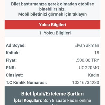 Koltuk Çakışması Ve Müşteri Memnuniyetsizliği