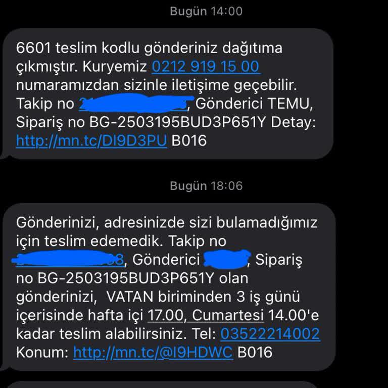 MNG Kargo'nun Yanıltıcı Teslimat Bildirimi