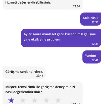 Eksik Teslimat Ve Yetersiz Müşteri Hizmeti: Çözüm Bekleyen Bir Deneyim