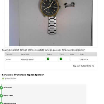 Saatin Sürekli Kırılması Ve Tamir Sorunları