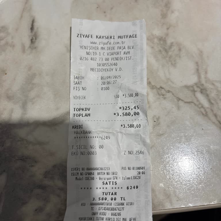 Viaport Şubesi Kayseri Mutfağı'nda Hayal Kırıklığı: Lezzetsiz Yemek Ve Yüksek Fiyat