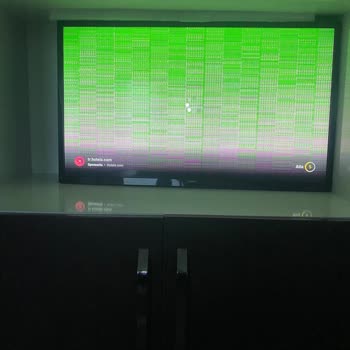 Televizyonda Yeşil Ekran Sorunu Ve Yetkili Servis İlgisizliği