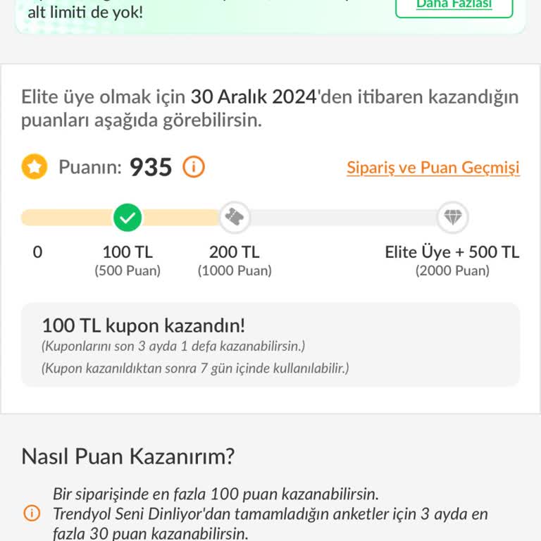 Trendyol'dan Beklenen Kupon Gelmedi