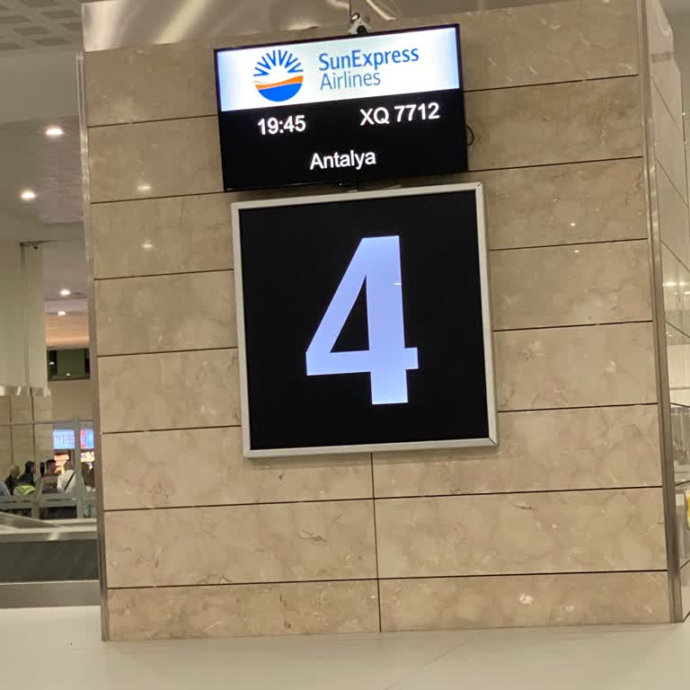 Uçuşta Ani Manevralar Yolcuları Korkuttu