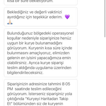 Geciken Sipariş Ve İade Talebinin Reddedilmesi