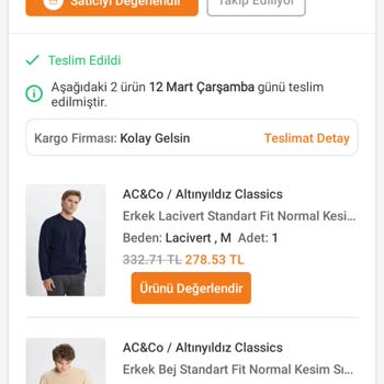 İlk Kullanımda Tiftiklenen Triko Kazak Hayal Kırıklığı
