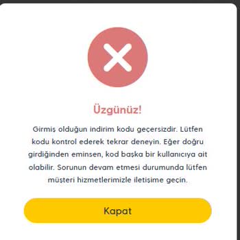 Garanti Bankası Kampanya Kodu Hatası Ve Destek Eksikliği