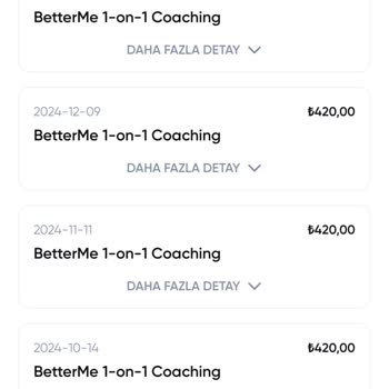 Betterme Uygulamasında Beklenmedik Üyelik Ücreti Sorunu