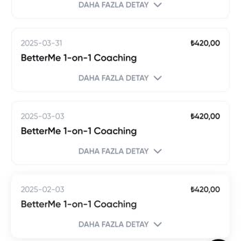 Betterme Uygulamasında Beklenmedik Üyelik Ücreti Sorunu