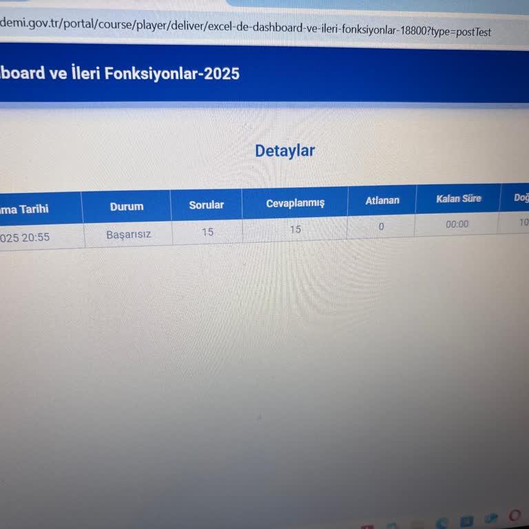 Sınav Sonuçları Hatalı Mı?