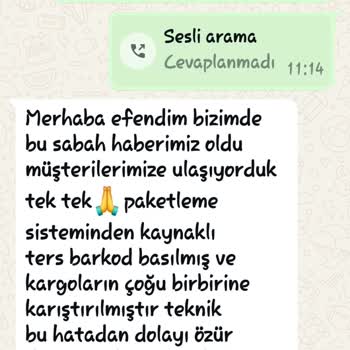 Yanlış Ürün Gönderimi Ve İletişim Sorunlarıyla Mağduriyet