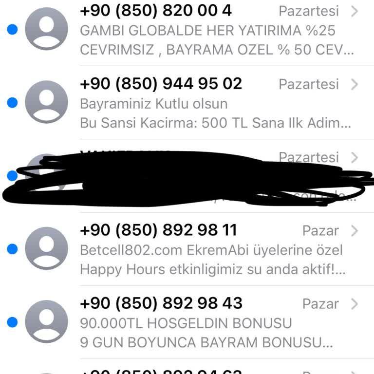 Sürekli Gelen Spam Mesajlar Ve Çağrılarla Baş Edememe