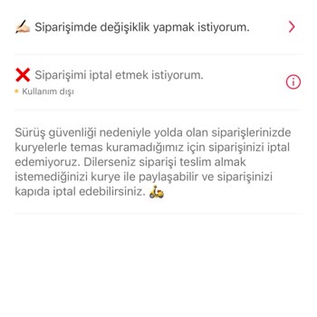 Yemek Sepeti'nde İptal Edilemeyen Sipariş Ve Kötü Müşteri Hizmeti