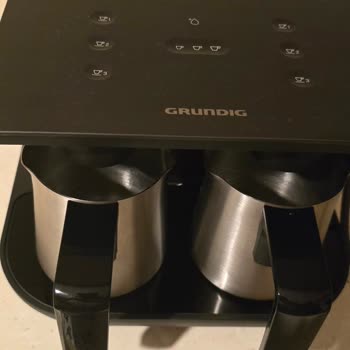 Grundig Kahve Makinesi Köpürtme Sorunu
