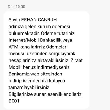 Ziraat Bankası Kurum Ödemesi Sorunu