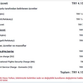 Erken Alınan Uçak Biletinde Fiyat Farkı Şoku