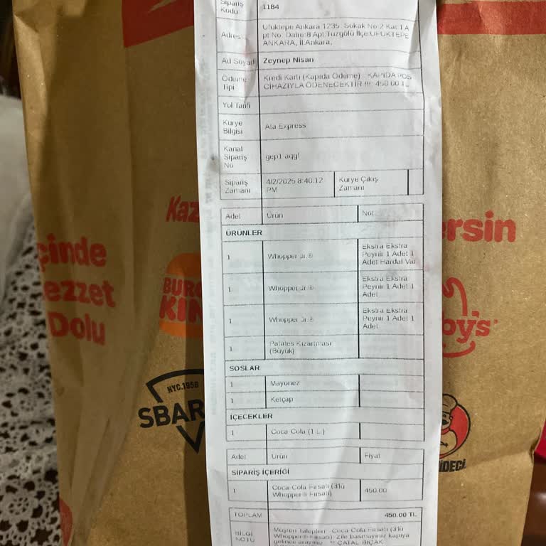 Eksik Ve Soğuk Sipariş Sorunu