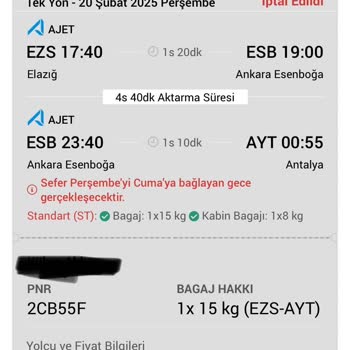 İptal İşleminde Yaşanan Sorunlar Ve Mağduriyet