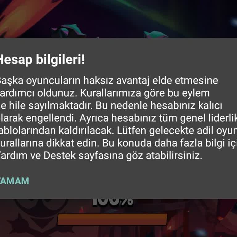 Haksız Yere Banlanan Hesabım İçin Yardım
