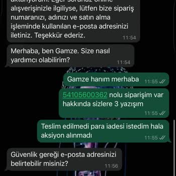 Zara'dan Teslimat Ve İade Sorunu