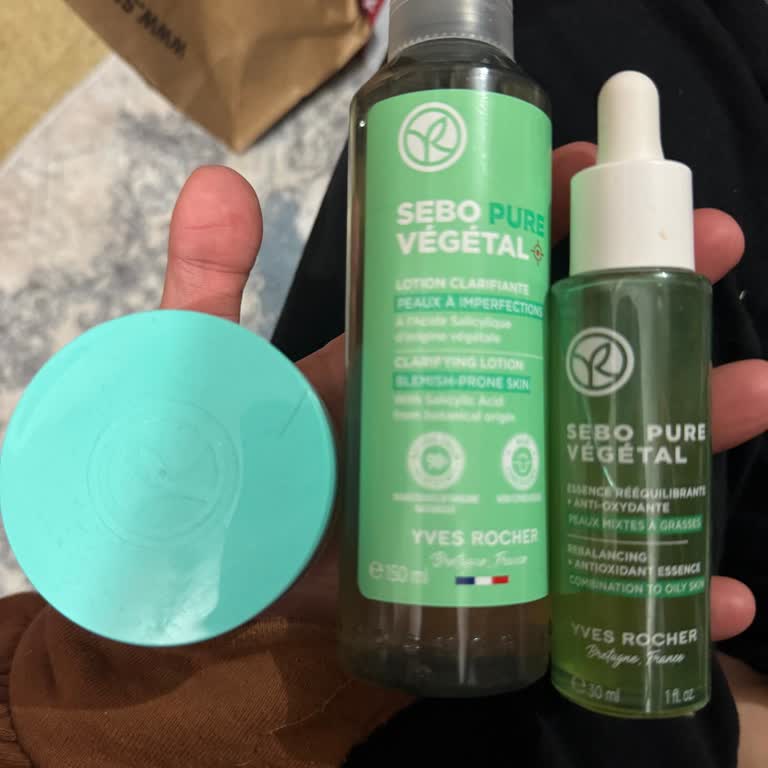 Yves Rocher Sebo Pure Vegetal Ürünleri Cildimde Sorun Yarattı